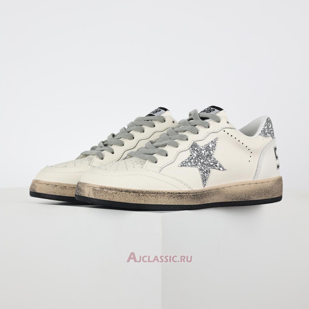 New Golden Goose Ball Star "White Silver Glitter" GWF00117.F003773.11325 Shoes