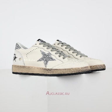 Buy Golden Goose Ball Star White Silver Glitter White GWF00117.F003773.11325 Quality Reps Replicas Shoes