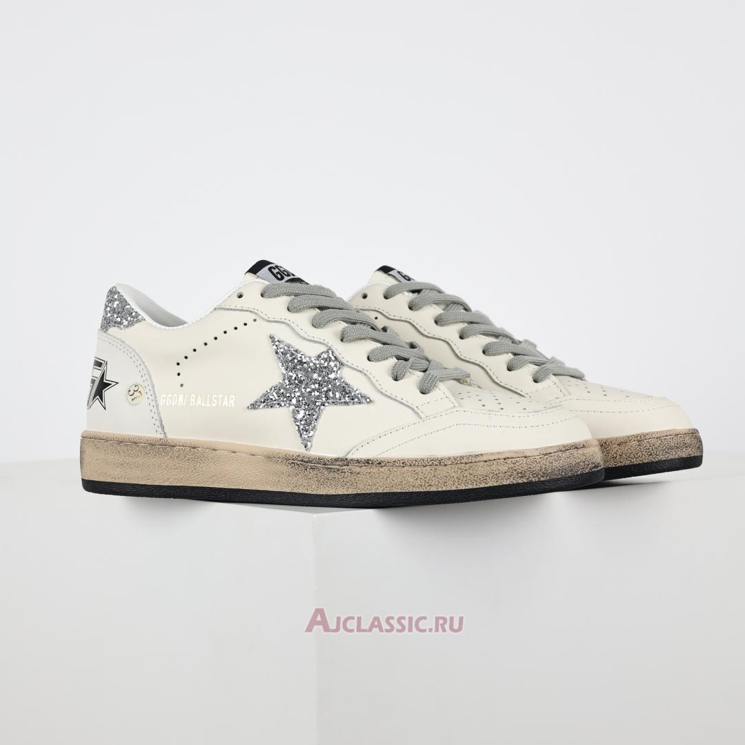 New Golden Goose Ball Star "White Silver Glitter" GWF00117.F003773.11325 Shoes
