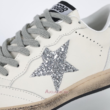 Buy Golden Goose Ball Star White Silver Glitter White GWF00117.F003773.11325 Quality Reps Replicas Shoes