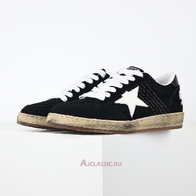 Buy Golden Goose Ball Star Suede Black White Black GMF00117.F003246.80203 Quality Reps Replicas Shoes