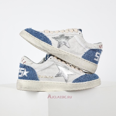 Buy Golden Goose Ball Star Suede Denim White GWF00832.F006655.10492-2 Quality Reps Replicas Shoes