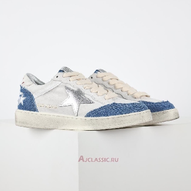 Buy Golden Goose Ball Star Suede Denim White GWF00832.F006655.10492-2 Quality Reps Replicas Shoes
