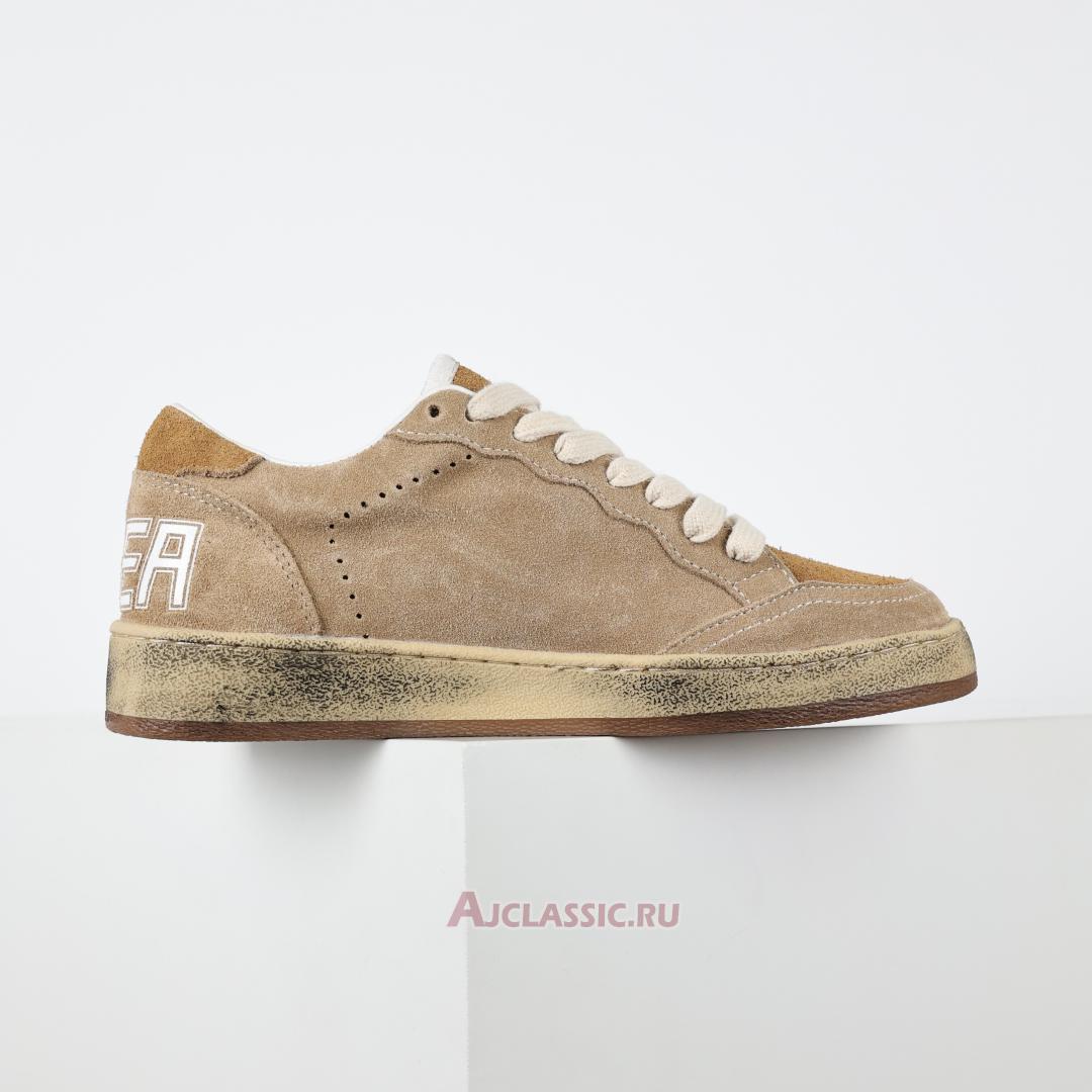 New Golden Goose Ball Star Suede "Ice Tobacco" GWF00117.F006143.55482-2 Shoes