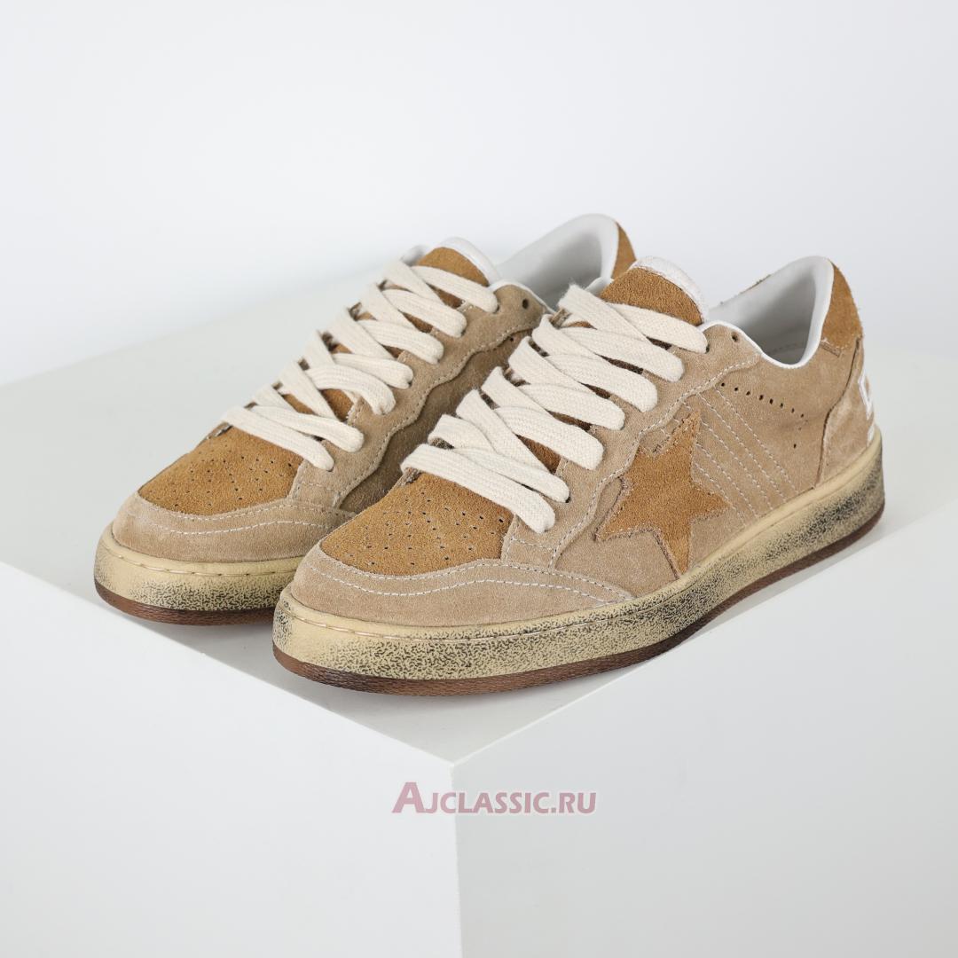 New Golden Goose Ball Star Suede "Ice Tobacco" GWF00117.F006143.55482-2 Shoes