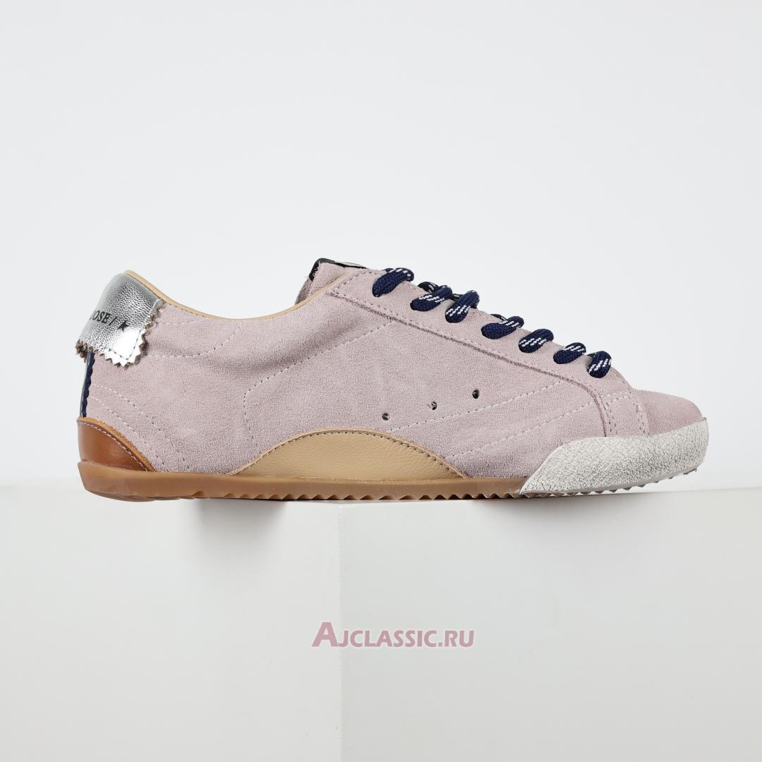 New Golden Goose True-Star Suede "Pastel Pink Silver" GWF00922.F007383.25741 Shoes