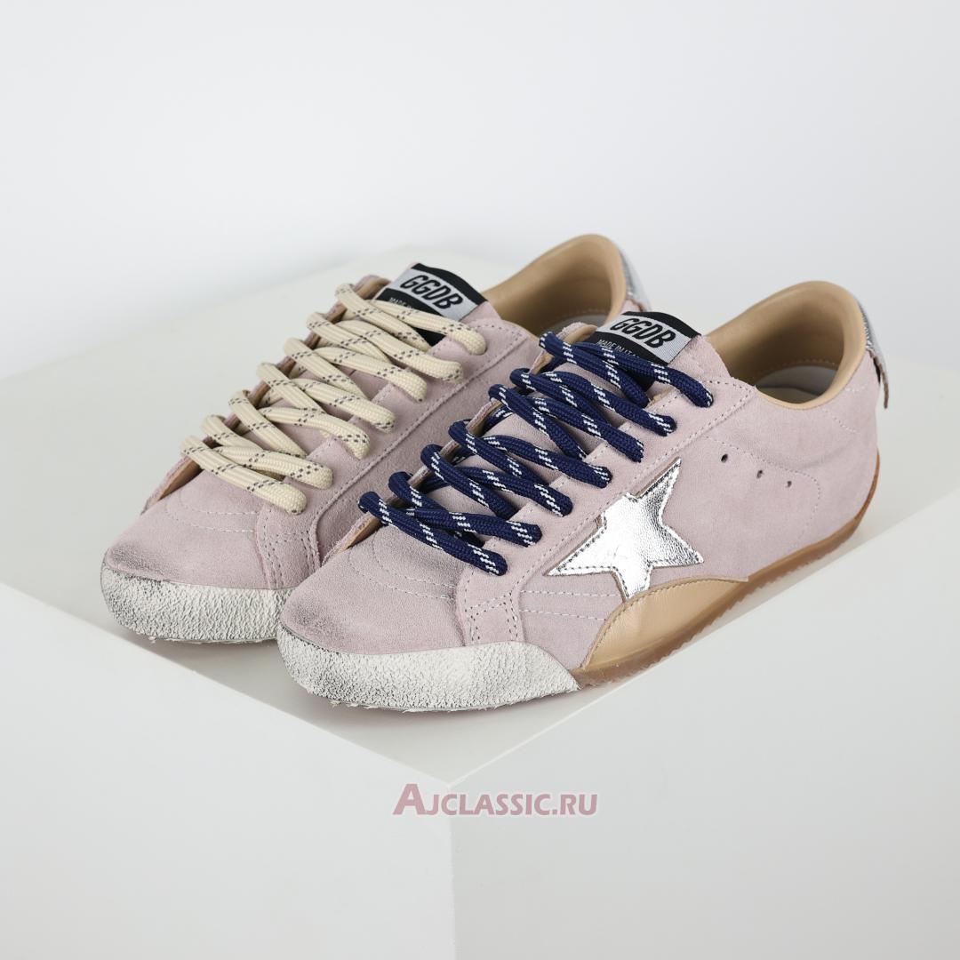 New Golden Goose True-Star Suede "Pastel Pink Silver" GWF00922.F007383.25741 Shoes