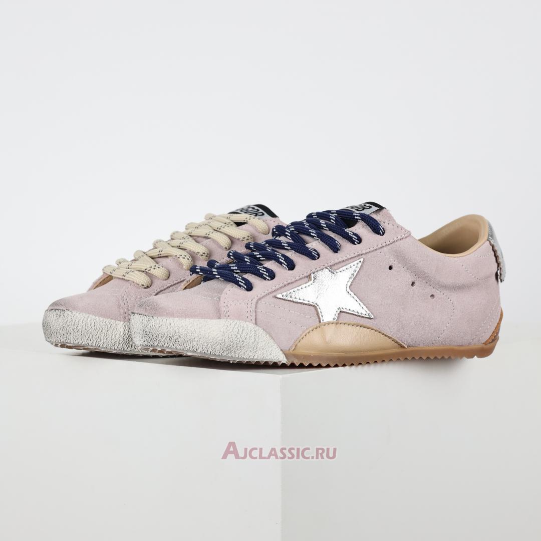New Golden Goose True-Star Suede "Pastel Pink Silver" GWF00922.F007383.25741 Shoes