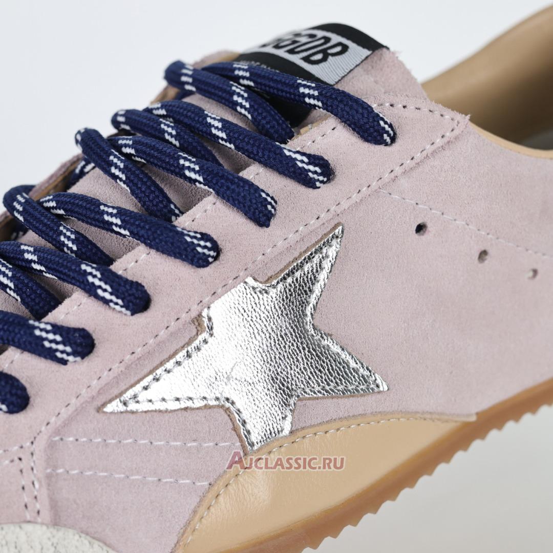 New Golden Goose True-Star Suede "Pastel Pink Silver" GWF00922.F007383.25741 Shoes