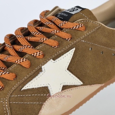 Buy Golden Goose True-Star Suede Tan Comb Brown GWF00922.F007393.55667-2 Quality Reps Replicas Shoes