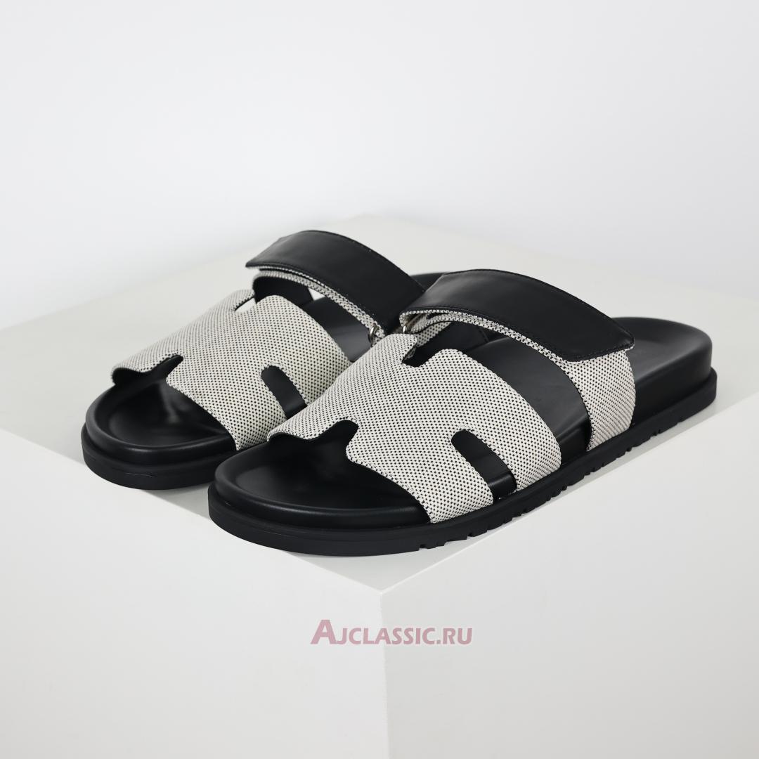 New Hermes Chypre Sandal "Prunoir Noir" H231819ZH78400 Shoes