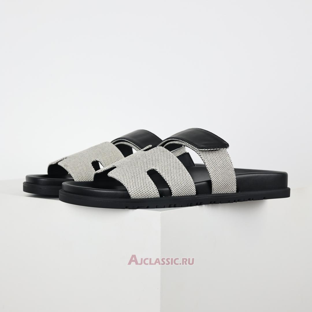 New Hermes Chypre Sandal "Prunoir Noir" H231819ZH78400 Shoes