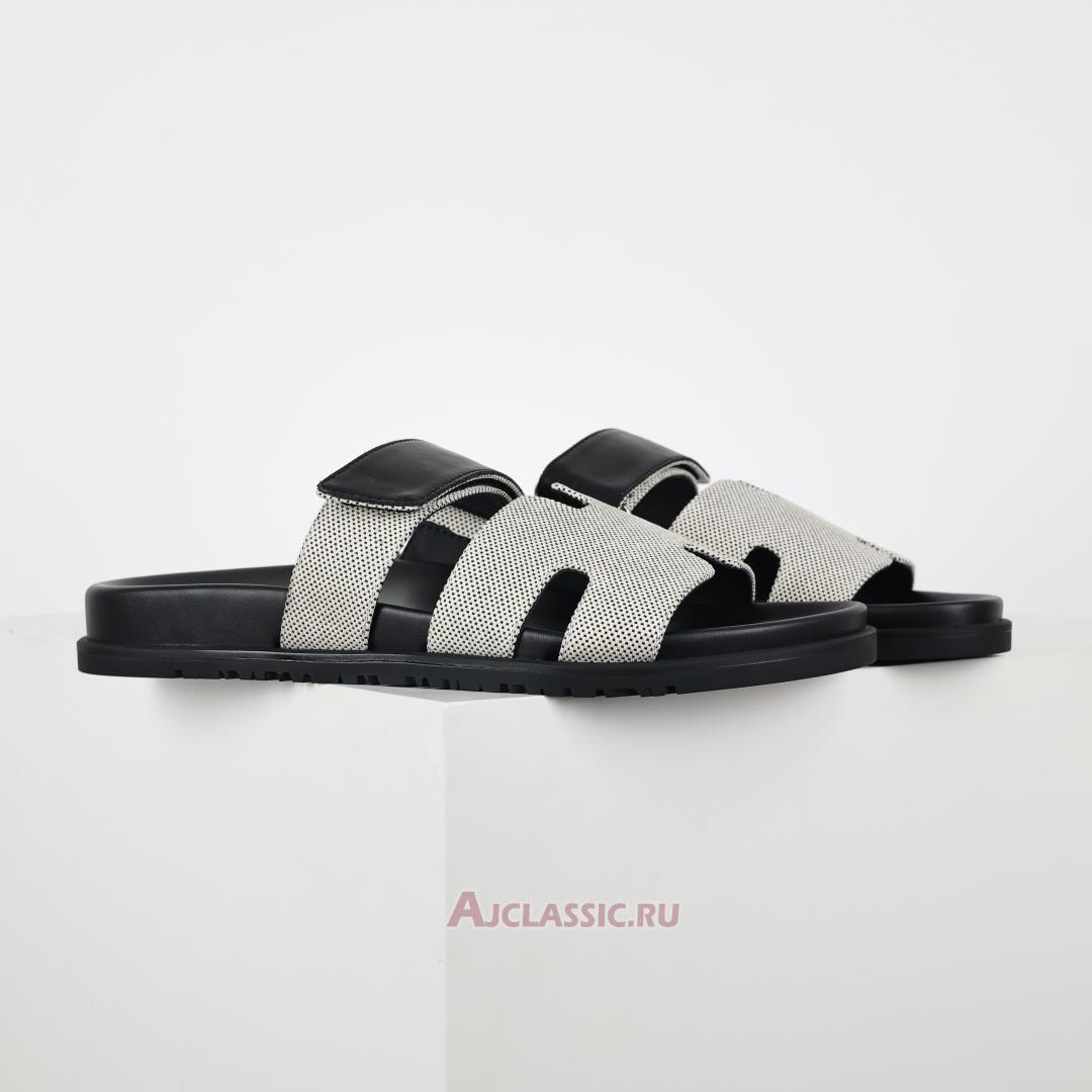 New Hermes Chypre Sandal "Prunoir Noir" H231819ZH78400 Shoes