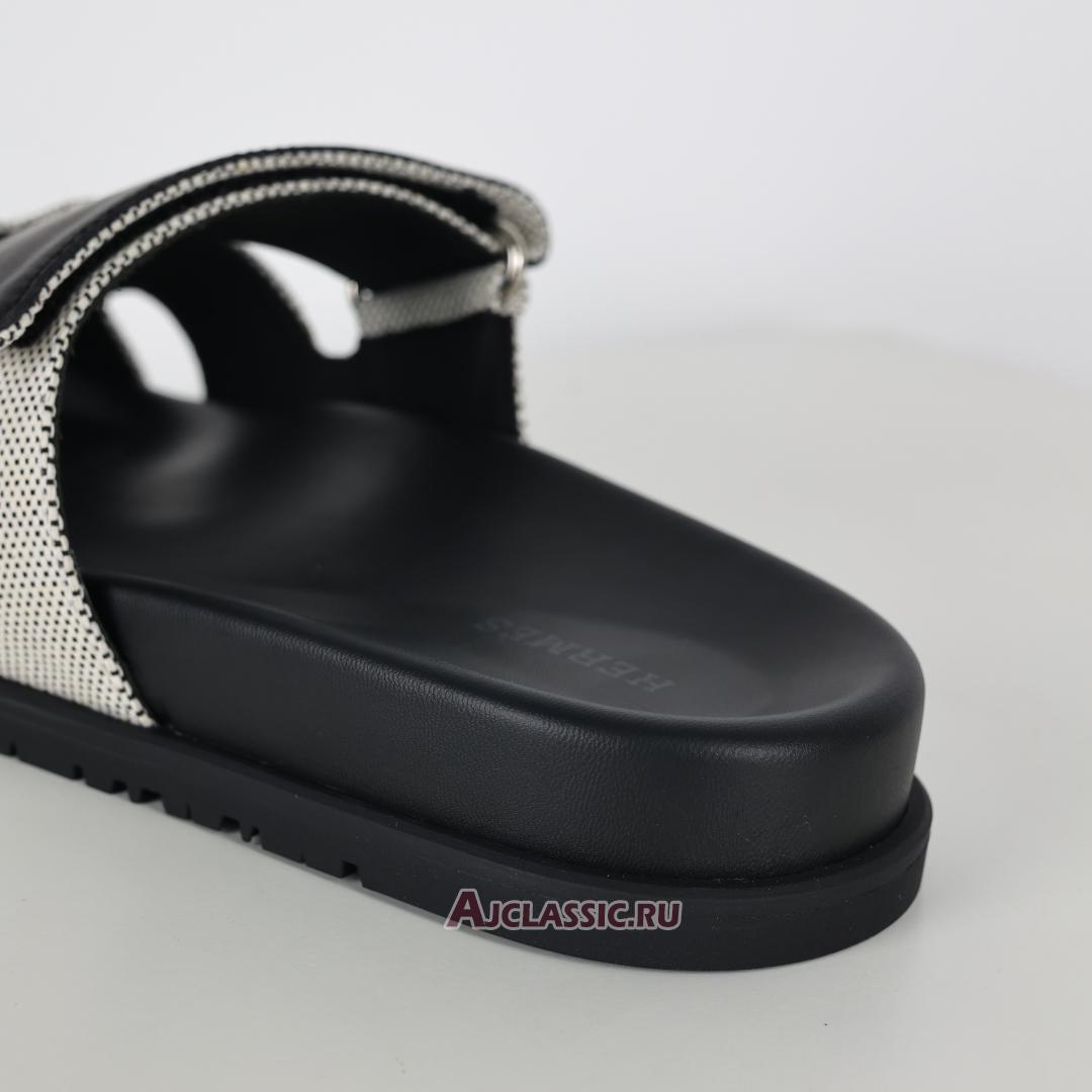 New Hermes Chypre Sandal "Prunoir Noir" H231819ZH78400 Shoes
