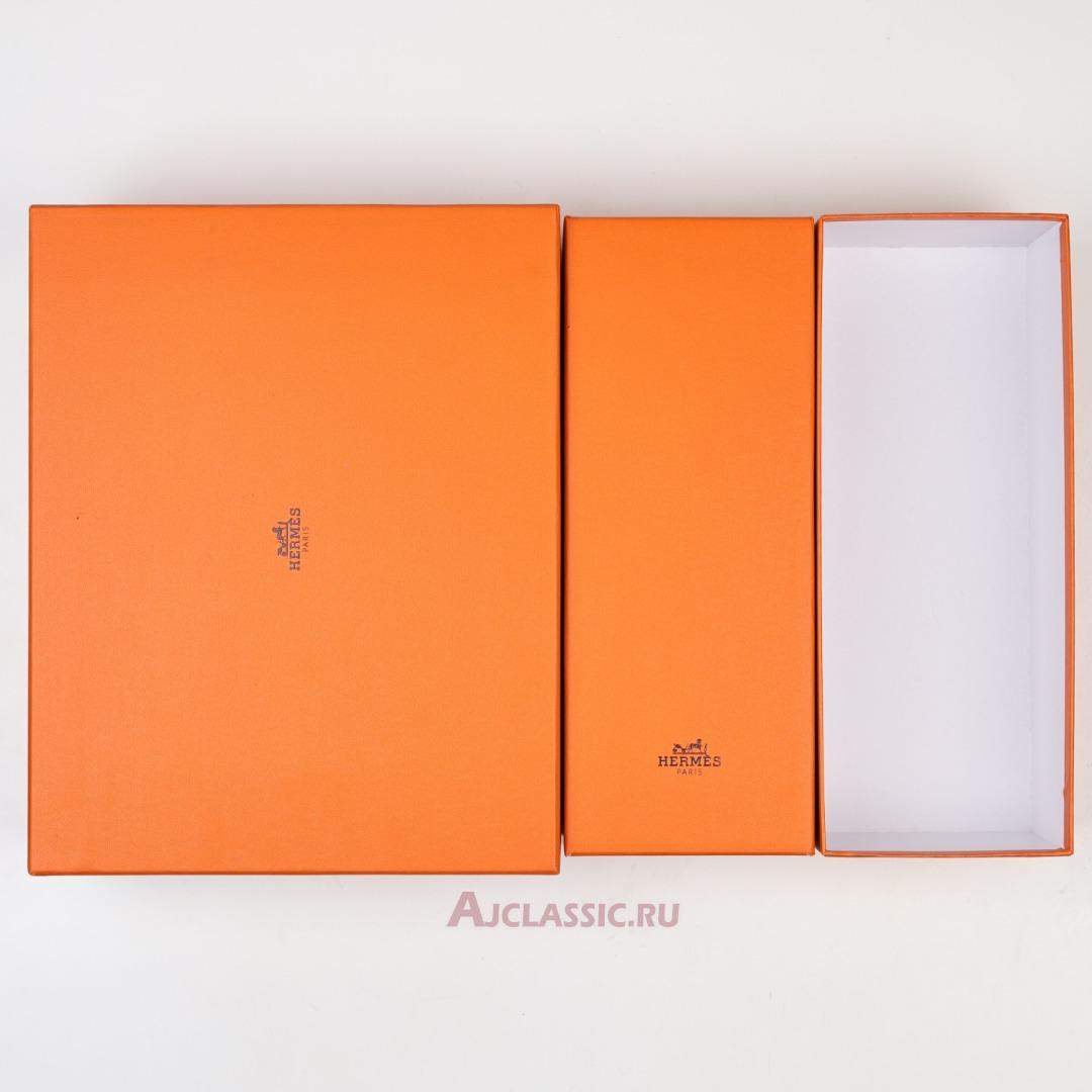 New Hermes Chypre Sandal "Prunoir Noir" H231819ZH78400 Shoes