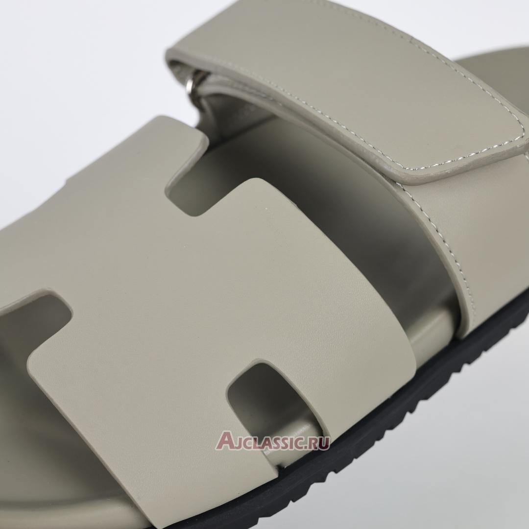 New Hermes Chypre Sandal Leather "Beige Esquisse" H222299ZNL360 Shoes