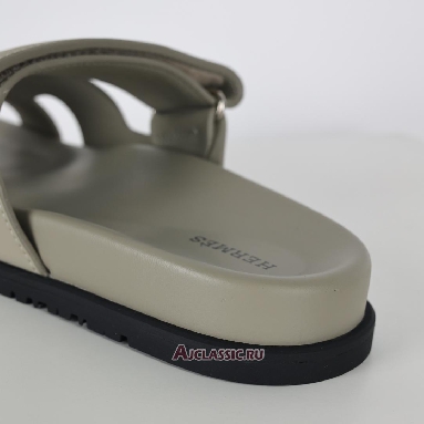 Buy Hermes Chypre Sandal Leather Beige Esquisse Beige H222299ZNL360 Quality Reps Replicas Shoes