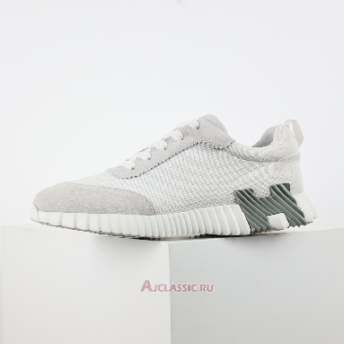 Buy Hermes Bouncing Sneaker White Grey White H231764ZH90 Quality Reps Replicas Shoes