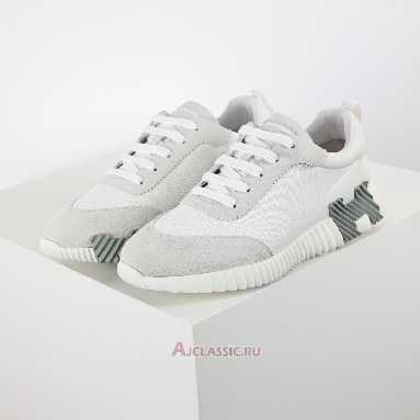 Buy Hermes Bouncing Sneaker White Grey White H231764ZH90 Quality Reps Replicas Shoes