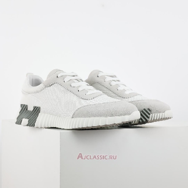 Buy Hermes Bouncing Sneaker White Grey White H231764ZH90 Quality Reps Replicas Shoes