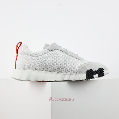 Buy Hermes Bouncing Sneaker White Orange White H202934Z-H7 Quality Reps Replicas Shoes