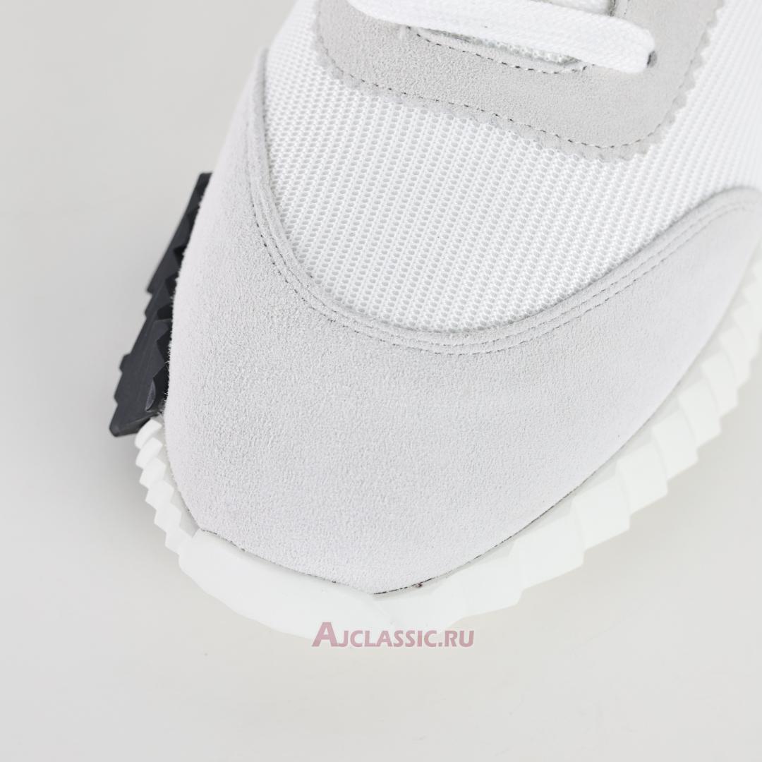 New Hermes Bouncing Sneaker "White Orange" H202934Z-H7 Shoes