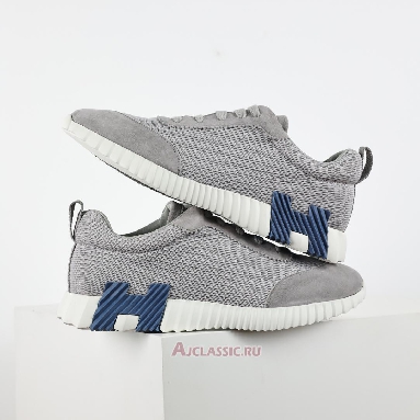 Buy Hermes Bouncing Sneaker Grey Blue Grey H251099ZGN350-2 Quality Reps Replicas Shoes