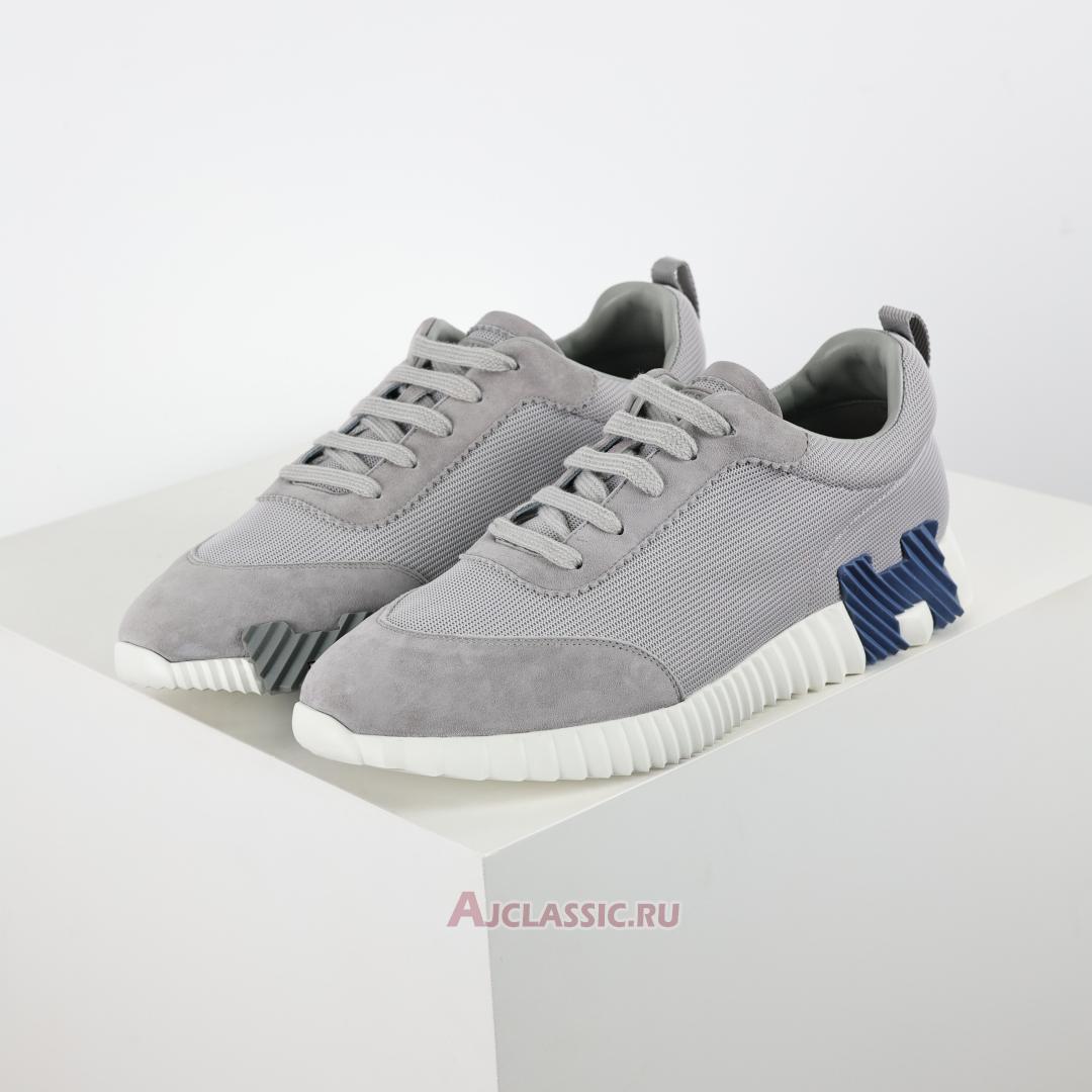 New Hermes Bouncing Sneaker "Grey Blue" H251099ZGN350-2 Shoes