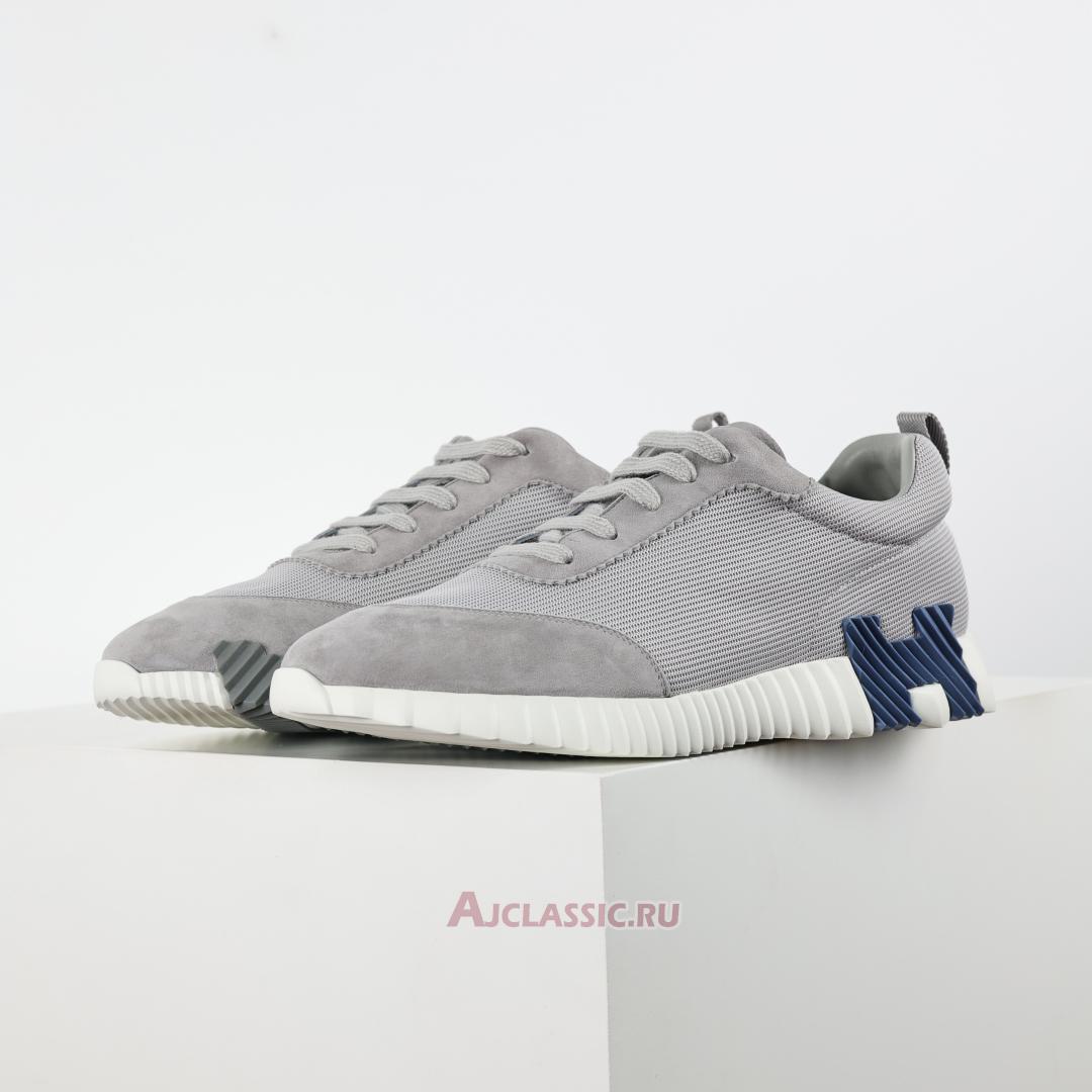 New Hermes Bouncing Sneaker "Grey Blue" H251099ZGN350-2 Shoes