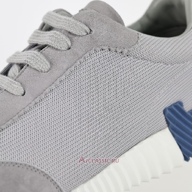 Buy Hermes Bouncing Sneaker Grey Blue Grey H251099ZGN350-2 Quality Reps Replicas Shoes