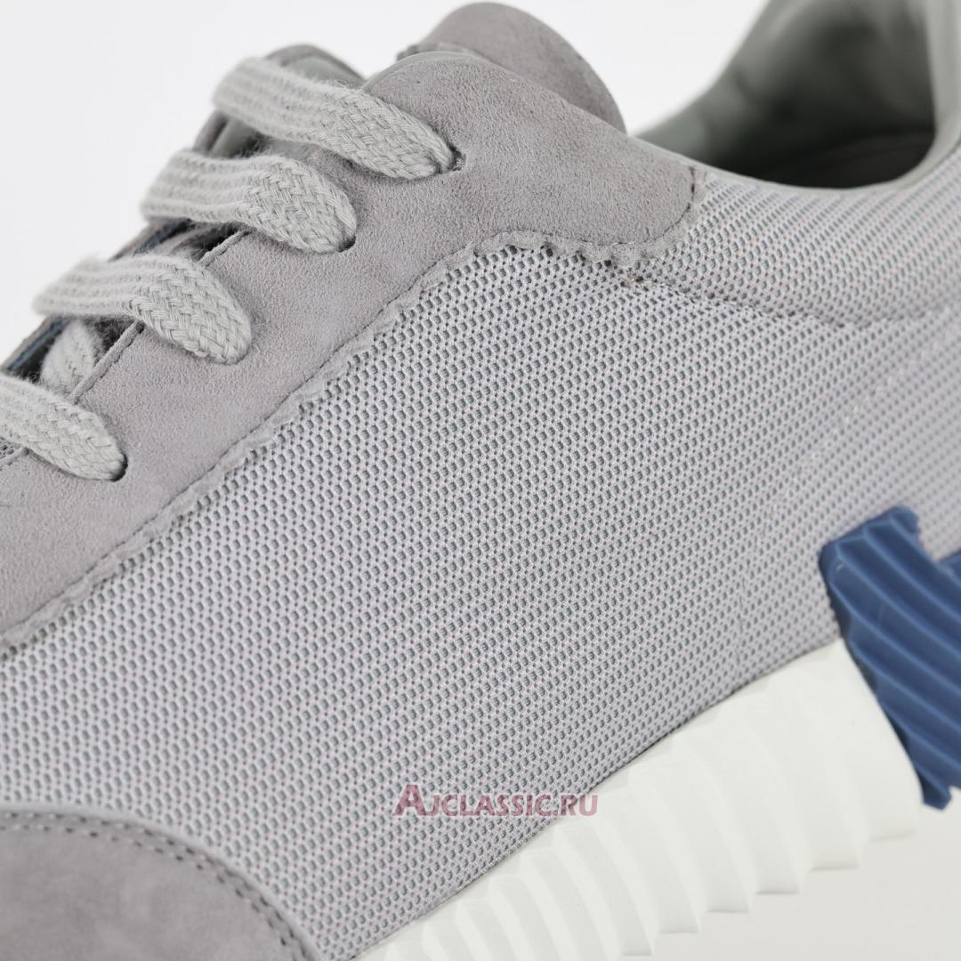 New Hermes Bouncing Sneaker "Grey Blue" H251099ZGN350-2 Shoes