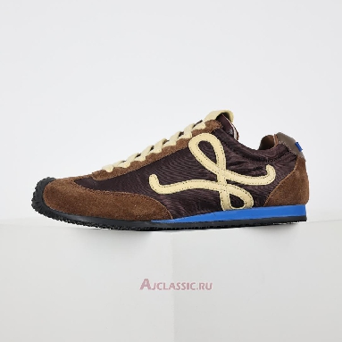 Buy Loewe Ballet Runner 2.0 Brown Yellow Blue Brown MBR2282X01-4865 Quality Reps Replicas Shoes