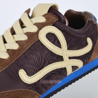 Buy Loewe Ballet Runner 2.0 Brown Yellow Blue Brown MBR2282X01-4865 Quality Reps Replicas Shoes