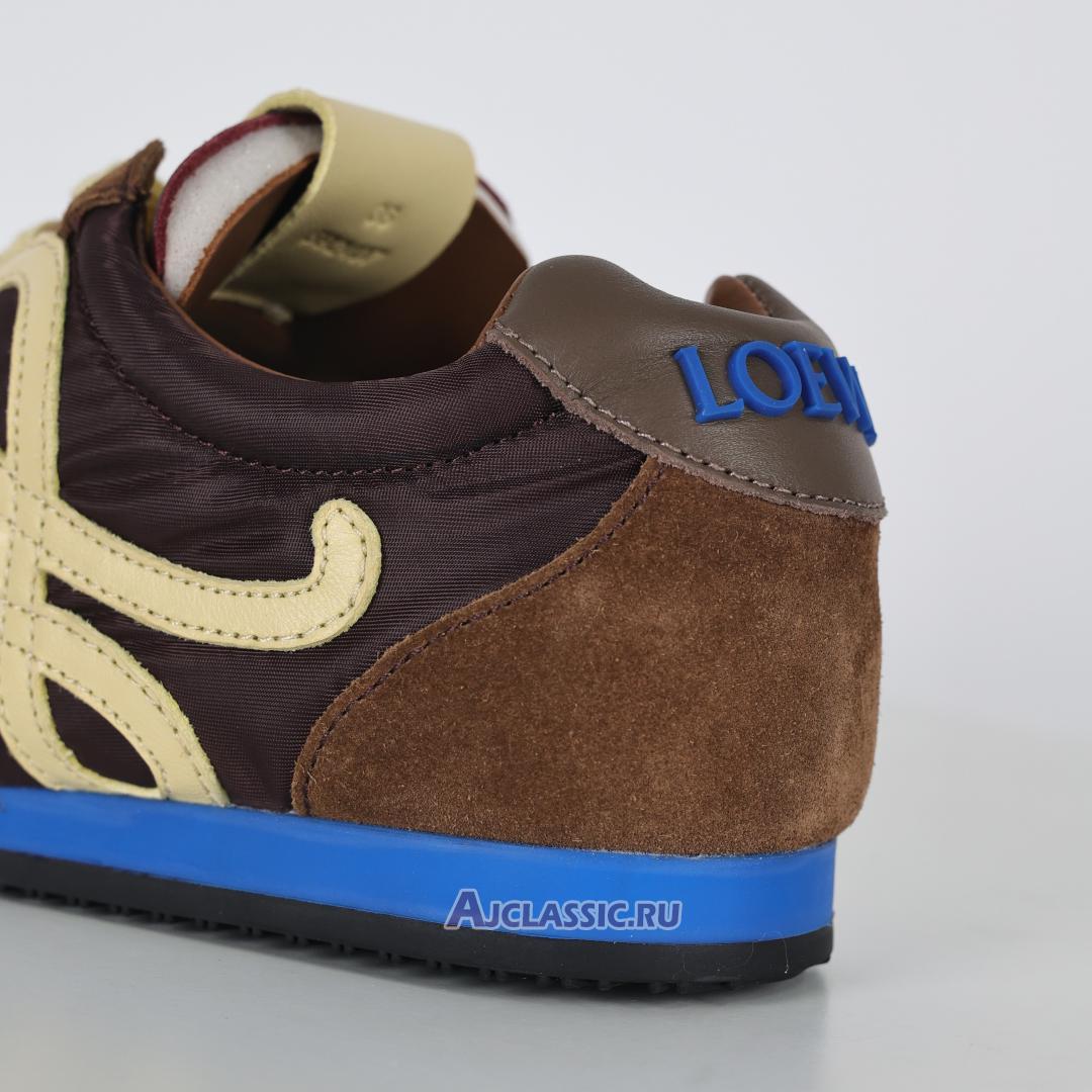 New Loewe Ballet Runner 2.0 "Brown Yellow Blue" MBR2282X01-4865 Shoes