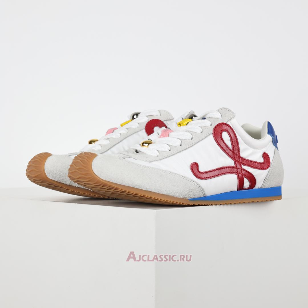 New Loewe Ballet Runner 2.0 "White Red Blue" M816282XB3-4868 Shoes