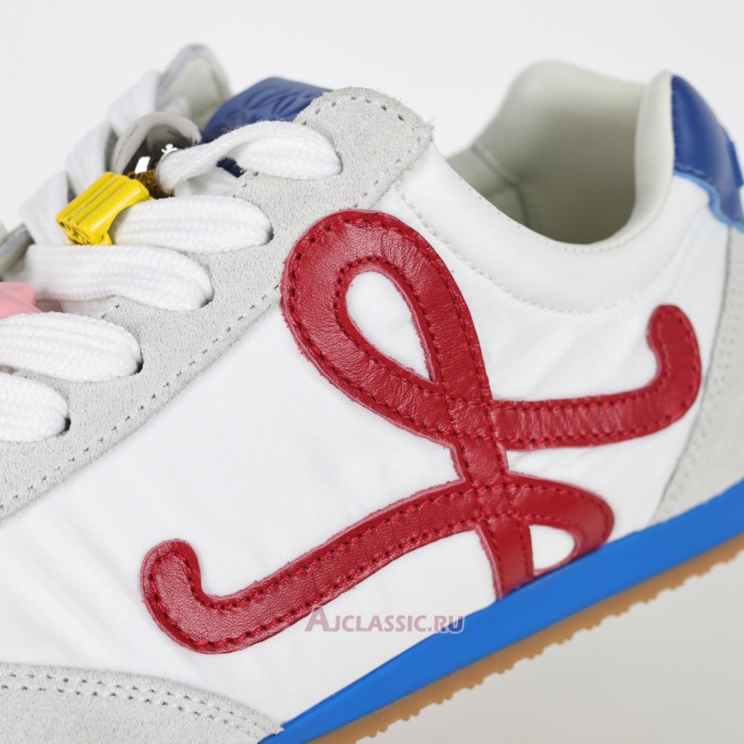 New Loewe Ballet Runner 2.0 "White Red Blue" M816282XB3-4868 Shoes