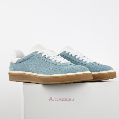 Buy Loro Piana Tennis Walk Sneaker Suede Blue White Blue FAO1547-519Y-2 Quality Reps Replicas Shoes