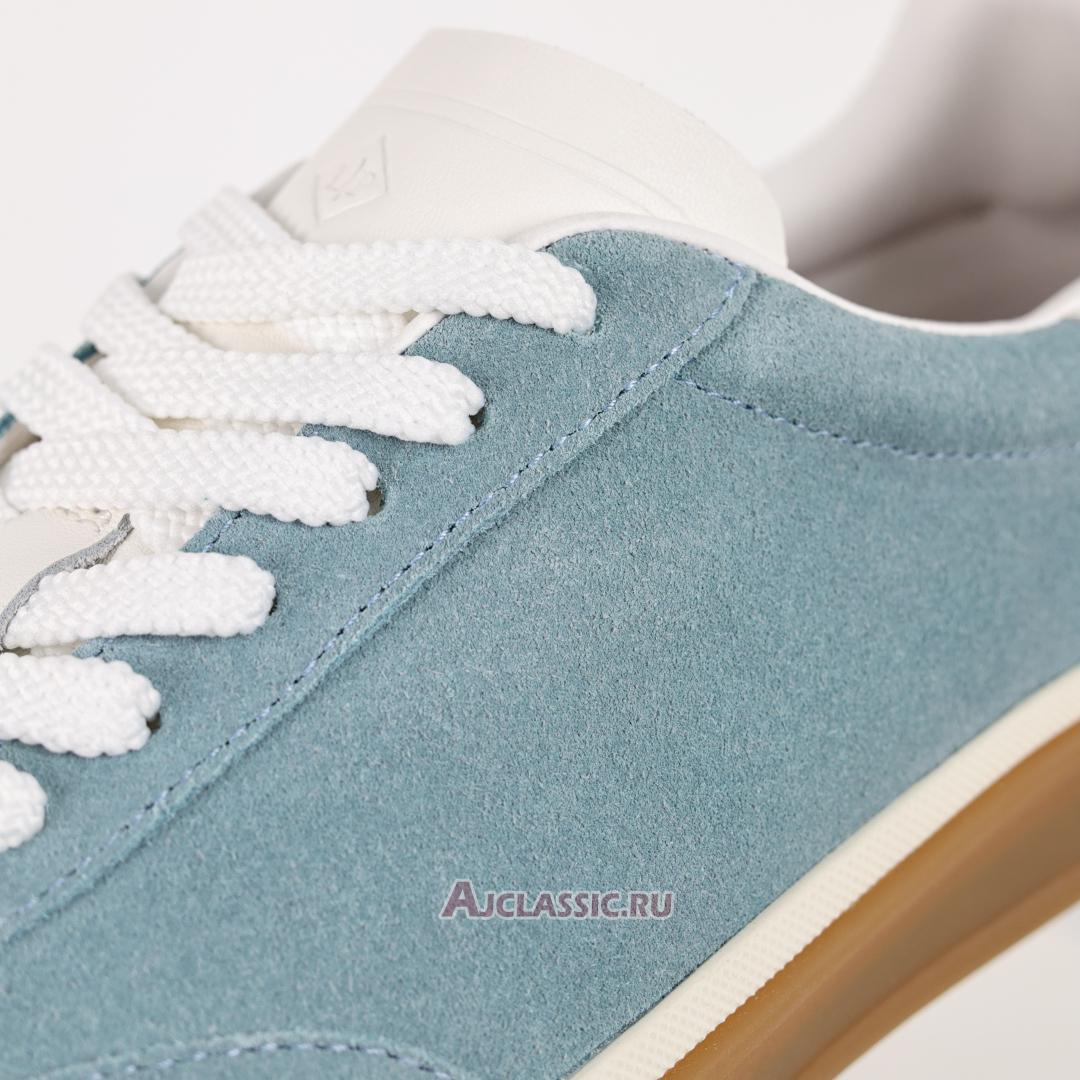 New Loro Piana Tennis Walk Sneaker Suede "Blue White" FAO1547-519Y-2 Shoes