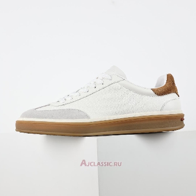 Buy Loro Piana Tennis Walk Sneaker White Brown White FAN4066_1000-2 Quality Reps Replicas Shoes