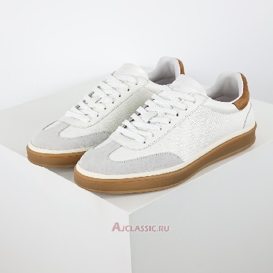 Buy Loro Piana Tennis Walk Sneaker White Brown White FAN4066_1000-2 Quality Reps Replicas Shoes