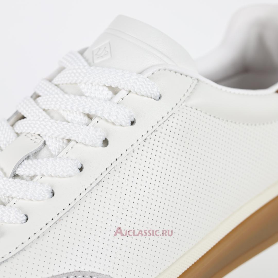 New Loro Piana Tennis Walk Sneaker "White Brown" FAN4066_1000-2 Shoes