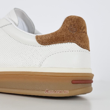 Buy Loro Piana Tennis Walk Sneaker White Brown White FAN4066_1000-2 Quality Reps Replicas Shoes