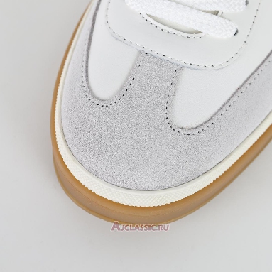 Buy Loro Piana Tennis Walk Sneaker Leather White Brown White FAO9334-1000 Quality Reps Replicas Shoes