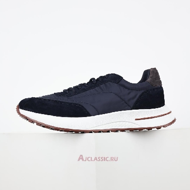 Buy Loro Piana Week End Walk Sneaker Navy Blue Blue FAP9780-W000 Quality Reps Replicas Shoes