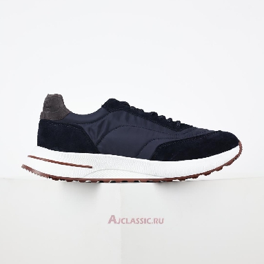 Buy Loro Piana Week End Walk Sneaker Navy Blue Blue FAP9780-W000 Quality Reps Replicas Shoes