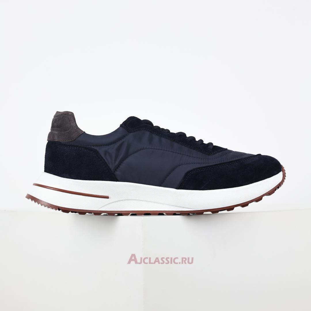 New Loro Piana Week End Walk Sneaker "Navy Blue" FAP9780-W000 Shoes