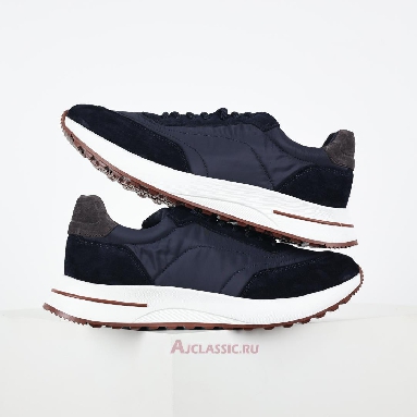 Buy Loro Piana Week End Walk Sneaker Navy Blue Blue FAP9780-W000 Quality Reps Replicas Shoes