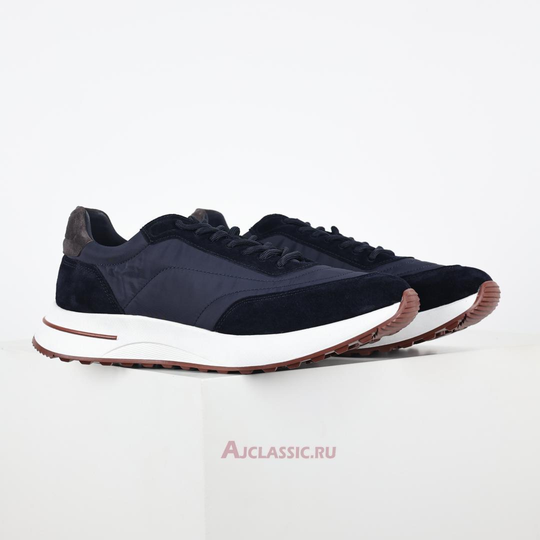 New Loro Piana Week End Walk Sneaker "Navy Blue" FAP9780-W000 Shoes