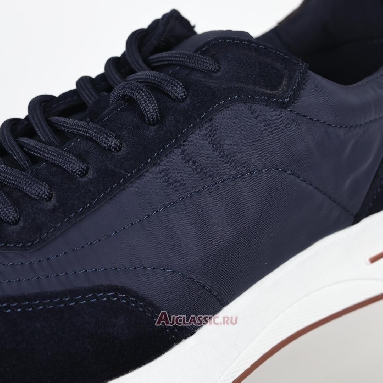 Buy Loro Piana Week End Walk Sneaker Navy Blue Blue FAP9780-W000 Quality Reps Replicas Shoes