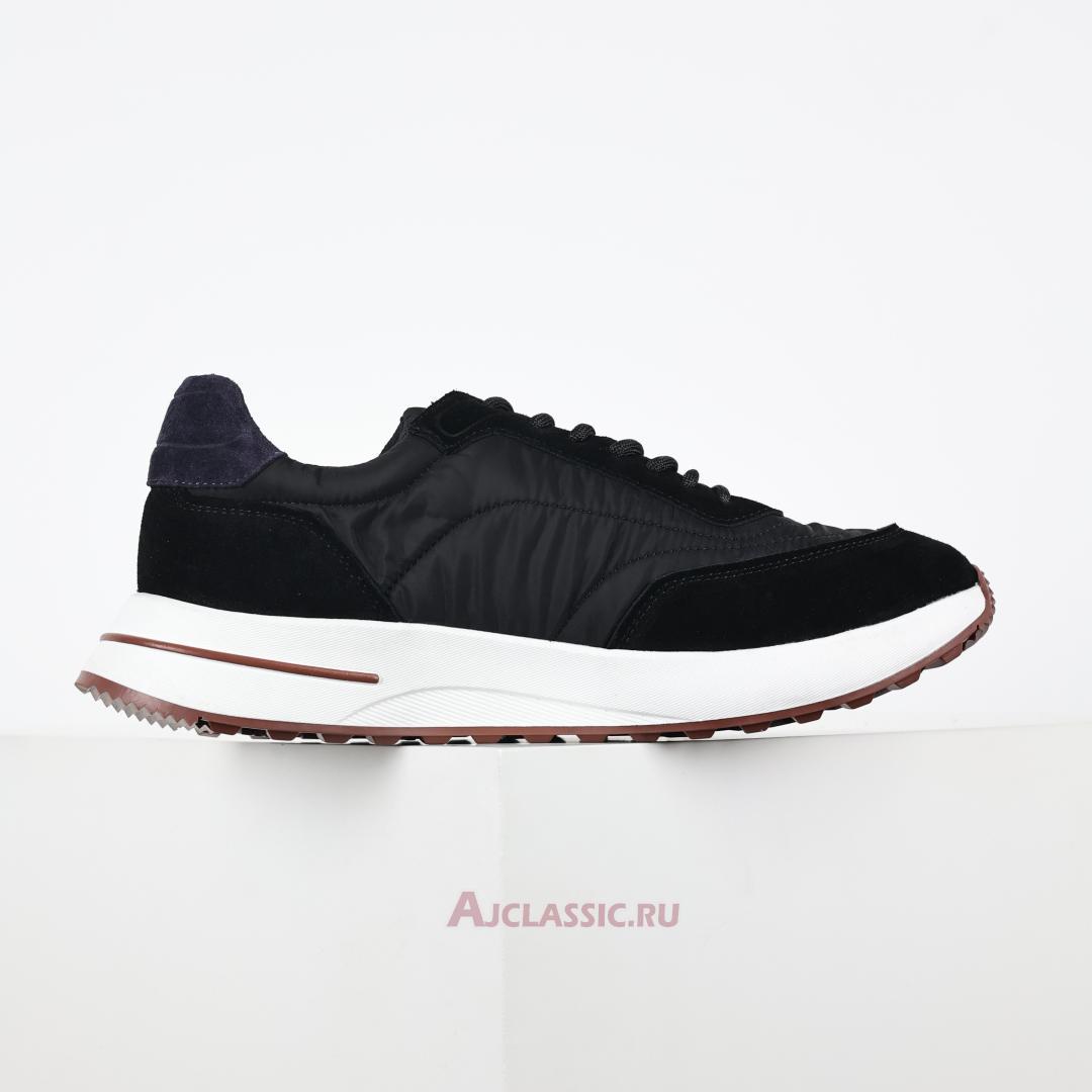 New Loro Piana Week End Walk Sneaker "Black" FAP9780-8000 Shoes